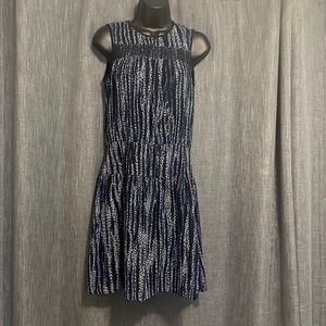 Michael Kors navel blue and white summer dress